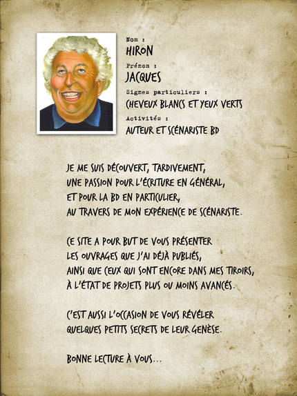 Présentation sous forme d'illustration de Jacques Hiron. Présentation sous forme d'illustration de Jacques Hiron.