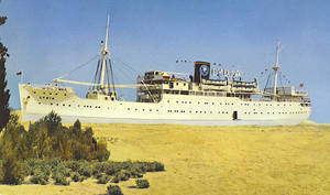1969 : le Lydia ensablé Photo du Lydia ensablé à Port-Barcarès (1969)