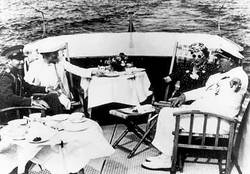 Göring à bord du Carin II