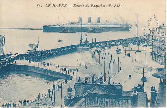 Carte postale du Brise-Lame au Havre