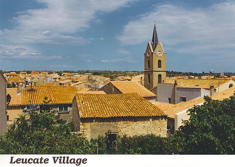 Photo des toits de Leucate Village